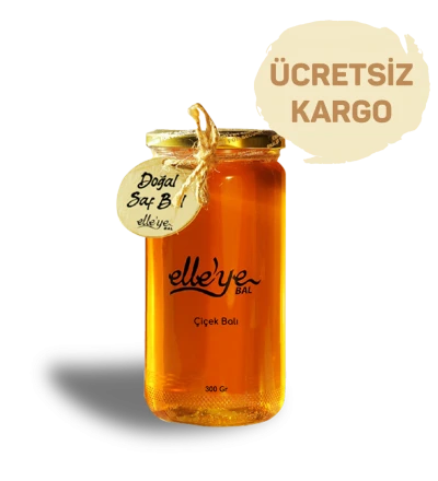 elle’ye Doğal Bal Çiçek Balı 300 Gr