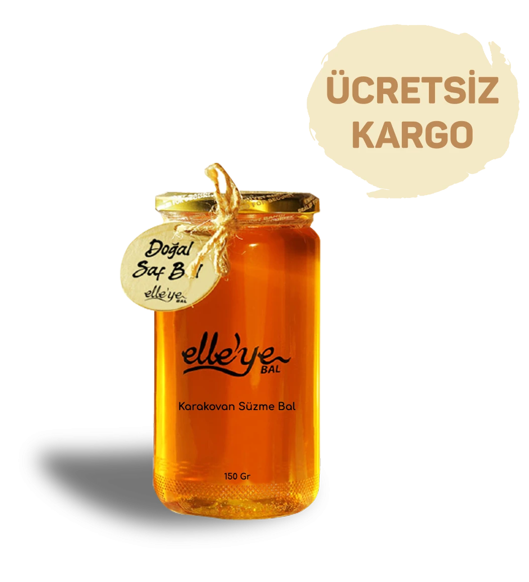 elle’ye Doğal Bal Karakovan Süzme Bal 150 Gr
